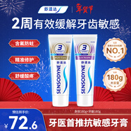 舒適達抗敏防蛀護齦成人牙膏360g含氟 新舊包裝隨機發(fā) 自營(yíng)京東