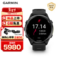 佳明（GARMIN）Forerunner970極夜黑(47mm)ECG心電心率跑步戶(hù)外運動(dòng)智能手表