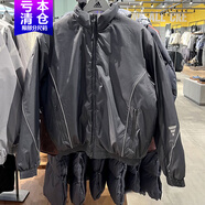 阿迪達斯（adidas）棉服男裝2025冬季新款連帽外套保暖加厚運動(dòng)服休閑夾克棉襖上衣 JY0210黑色 S 推薦120-135斤