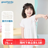 歌瑞家（greatfamily）新生兒連衣裙 夏新款嬰兒童裝短袖連衣裙家居服莫代爾樂(lè )友 女款【海洋生物】 73 【6-9月】