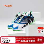 安踏兒童運動(dòng)鞋男大童跑步系列旋鈕扣跑鞋A12435532