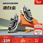 斯凱奇新年禮物黑白金|女鞋經(jīng)典熊貓鞋增高校園復古老爹鞋66666228