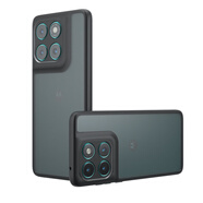 摩托羅拉（Motorola）聯(lián)想適配Moto x70air手機殼新款磨砂膚感透明Edge70保護套鏡頭全包Edge60pro氣囊防摔簡(jiǎn)約商務(wù)感g(shù)5 磨砂黑【氣囊 防摔】 摩托羅拉 moto X70 Air