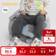 巴拉巴拉嬰兒褲子寶寶長(cháng)褲男女童運動(dòng)褲PP褲2025秋裝萌趣寬松209325108204