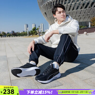 彪馬跑步鞋男鞋女鞋 夏季新款網(wǎng)面透氣輕便訓練鞋防滑減震運動(dòng)鞋 194459-01/黑色 跑鞋 35.5 220