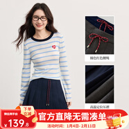 熙世界（sllsky）學(xué)院風(fēng)百褶短裙2025秋冬新款MIU系穿搭高腰顯瘦a字半身裙 航海藍 M