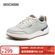 斯凱奇（Skechers）男士板鞋211250 乳白色/OFWT 40