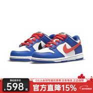 耐克（NIKE）女鞋DUNK LOW白藍紅滑板鞋哆啦A夢(mèng)休閑運動(dòng)低幫鞋CW1590-104 CW1590-104 36.5
