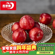 青蘋(píng)果新年禮物水晶光澤玻璃水果盤(pán)輕奢家用客廳會(huì )所婚慶裝飾8.5英寸