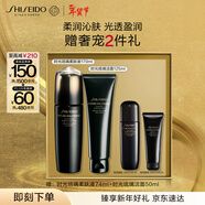 資生堂（SHISEIDO）時(shí)光琉璃潔面乳125ml+柔膚液170ml 護膚品 新年禮物女
