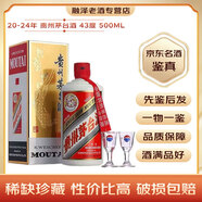 茅臺 43度 帶鑒定證書 飛天/五星隨機(jī) 2024年 500mL 1瓶 20-24年份隨機(jī)