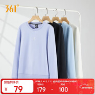 361°衛衣女秋冬季外套運動(dòng)休閑套頭衫寬松圓領(lǐng)長(cháng)袖上衣662334801D-10