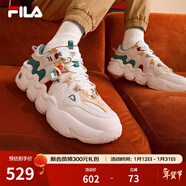 斐樂(lè )帕尼尼圣誕款FILA PANINI XMAS女鞋運動(dòng)鞋男鞋籃球鞋情侶老爹鞋 雪白/百合白-SL【男款】 41