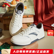 安踏（ANTA）男板鞋 象牙白/碳素灰/泥石灰-2 39 (男6.5)