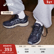 亞瑟士ASICS 女鞋越野跑鞋GEL-VENTURE 6 舒適運動(dòng)鞋跑步鞋1012B359-003 黑色/灰色 37