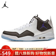 Jordan男休閑鞋喬丹 新年禮物 COURTSIDE 23運動(dòng)鞋AR1000-104白黑42.5