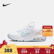 NIKE 耐克男女童跑步運動(dòng)鞋AIR MAX INTRLK網(wǎng)面透氣氣墊緩震休閑跑鞋 DM1211-100 36 【建議腳長(cháng)23cm】