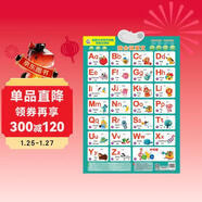童趣立體有聲掛圖雙面點(diǎn)讀版 我會(huì )說(shuō)英文 幼小銜接必備 純正美式英語(yǔ) 家庭早教助手 兒童啟蒙書(shū) 識字繪本 點(diǎn)讀書(shū) 發(fā)聲書(shū) 有聲書(shū) 早教發(fā)聲書(shū)