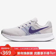 耐克NIKE女子跑步緩震透氣 RUN SWIFT 3 運動(dòng)鞋DR2698-014黑/灰 39