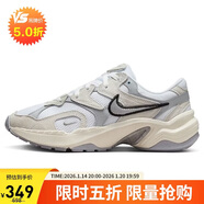 耐克NIKE休閑鞋女子復古老爹鞋AL8運動(dòng)鞋FJ3794-103白灰37.5