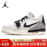 耐克（NIKE）Jordan女喬丹AJ312 LEGACY 312運動(dòng)鞋CD9054-101爆裂紋白灰黑36