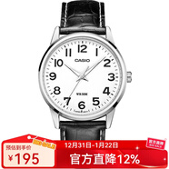 卡西歐手表男 大表盤(pán)休閑簡(jiǎn)約指針?lè )浪搸虅?wù)石英男表 MTP-1303L-7B