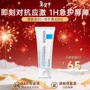 理膚泉（LA ROCHE-POSAY）B5+修護乳霜 男女士閉口去粉刺清痘凈膚精華乳 40ml 【淡痘印】