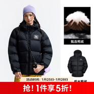 駱駝（CAMEL）【拒水羽絨】戶(hù)外羽絨服冬新款中長(cháng)款男女加厚外套羽絨服