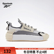 銳步銳步官方男女SUDECA舒適機能風(fēng)奶油厚底低幫休閑板鞋 FZ2003 白色/灰色 36