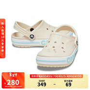 卡駱馳（CROCS）貝雅卡駱班洞洞鞋|205089 冬日白/彩色-1LI   39 (240mm)  