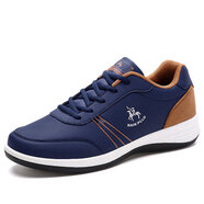奈客保羅（Naikpllo）2025新款男鞋春夏運動(dòng)鞋男士休閑鞋透氣小白鞋百搭板鞋 32691深藍 41