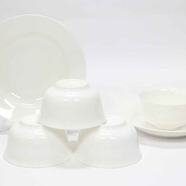 巾媒骨瓷餐具 咖香雙盞巾碟雅配六件套  JM666  套