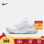 NIKE 耐克男女童跑步運動(dòng)鞋AIR MAX INTRLK網(wǎng)面透氣氣墊緩震休閑跑鞋 DM1211-100 36 【建議腳長(cháng)23cm】