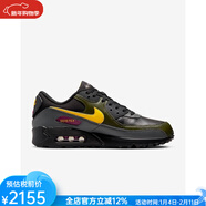 耐克（NIKE）Air Max男鞋跑步鞋球鞋運動(dòng)鞋防水緩震舒適戶(hù)外徒步旅游鞋春秋季 Black/Cargo 黑金色 38.5 碼=US6