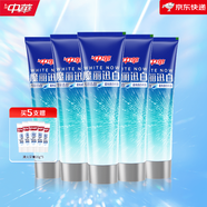 中華（Zhonghua）魔麗迅白牙膏170g去黃清新口氣美白去漬 【超值囤貨】冰極薄荷味*5 170g