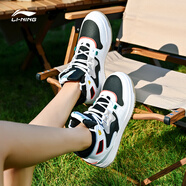 李寧板鞋女2025進(jìn)擊新款秋冬季高幫保暖厚底增高潮流百搭休閑鞋子女 標(biāo)準(zhǔn)白/標(biāo)準(zhǔn)黑 37