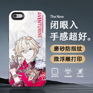 機旺馬 適用蘋(píng)果6手機殼男新年星穹鐵道6Plus萬(wàn)葉溫迪砂金胡桃iPhone6S高級感6SPlus網(wǎng)紅卡通女保護套 透黑-CY5新春砂金 蘋(píng)果6PLUS