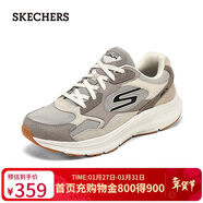 斯凱奇（Skechers）新年禮物男鞋冬季緩震跑步鞋厚底健步鞋舒適休閑戶(hù)外運動(dòng)鞋220872
