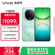 vivo Y300 8GB+256GB 青松 國家補貼 新一代超級揚聲器 6500mAh超薄藍海電池 超抗摔護眼直屏 AI手機