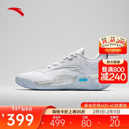 安踏【KAI SPEED】歐文先驅1代丨氮科技緩震耐磨低幫籃球鞋男