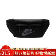 耐克NIKE單肩包男女腰包TECH HIP PACK休閑包BA5751-010黑 均碼