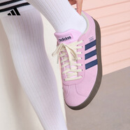 adidas「T頭鞋」VL COURT 2.0復古休閑板鞋德訓鞋阿迪達斯輕運動(dòng)   紫色/暗藏青/乳白色 (推薦女生選小半碼)   41