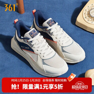 361°運動(dòng)鞋男冬季通勤厚底增高休閑跑步老爹鞋子男672036708-3 42碼