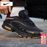 耐克（NIKE）男鞋 25冬季新款運動(dòng)鞋休閑鞋AIR MAX氣墊鞋網(wǎng)面鞋緩震透氣跑步鞋 001-黑金配色/曬圖退10 41 （內長(cháng)260mm）