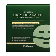 WELLDERMA膠原蛋白緊致煥彩面膜膠原直補細膩毛孔強韌屏障 【修復舒敏】積雪草面膜25g*4片/盒