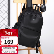 高爾夫（GOLF）背包男士大容量雙肩包男韓版學(xué)生書(shū)包15英寸電腦包旅行包 黑色