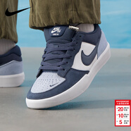 耐克（NIKE）男鞋板鞋 2026新款春季時(shí)尚運動(dòng)鞋舒適耐磨低幫運動(dòng)休閑鞋滑板鞋 FORCE 58/瑞藍吉白 43