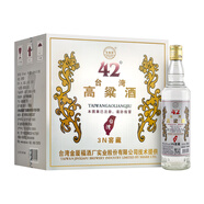 五緣灣 臺灣高粱酒三N窖藏 濃香型白酒 42度 500ml*12瓶 整箱 自飲口糧