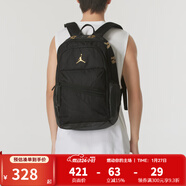耐克（NIKE）Jordan學(xué)生書(shū)包籃球運動(dòng)包男女戶(hù)外雙肩背包AJ休閑包 HJ3266-012 50*34*18厘米