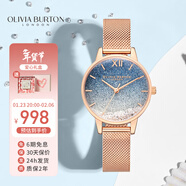 OLIVIA BURTON女士ob自營(yíng)滿(mǎn)天星歐美表手表生日新年情人節禮物送女友OB16EX204